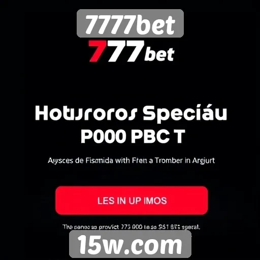 7777bet oferece promoções para novos usuários